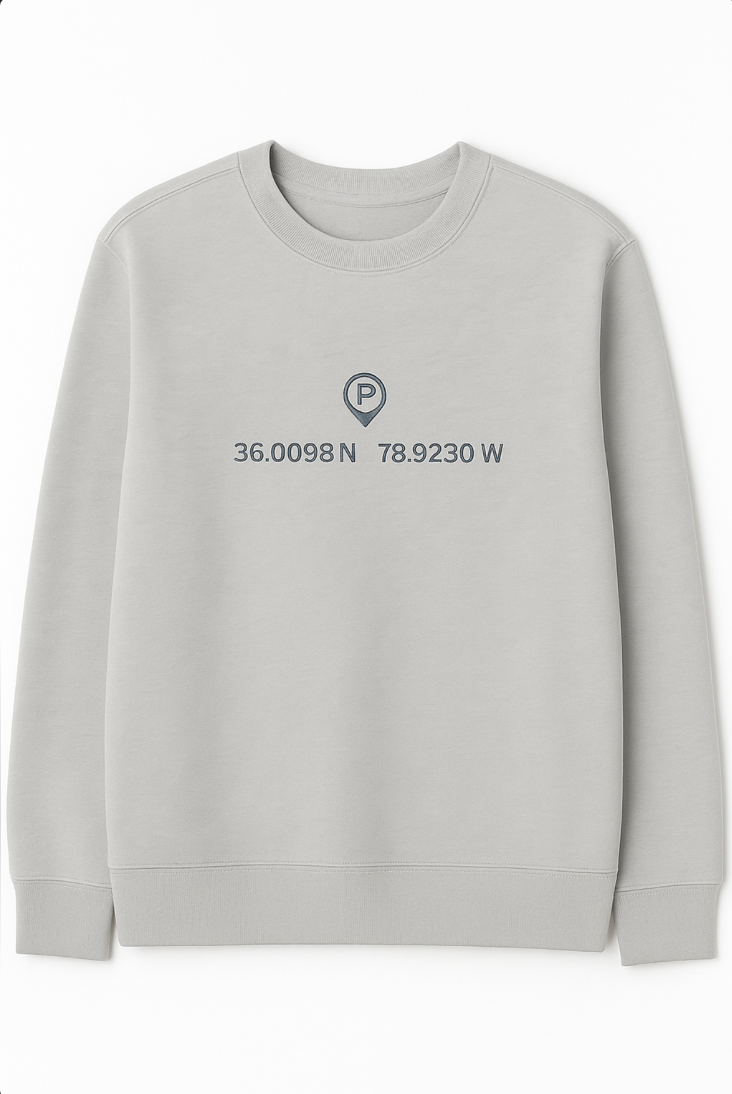 Pure Barre Durham Coordinates Crewneck