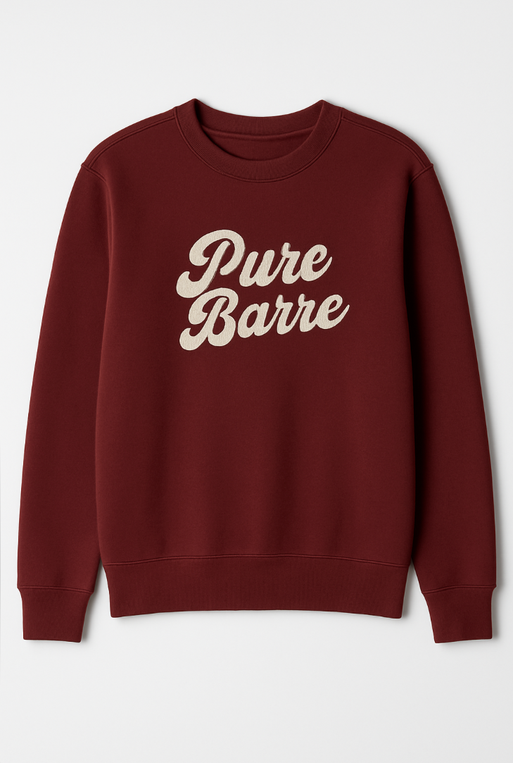 Retro Pure Barre Crewneck